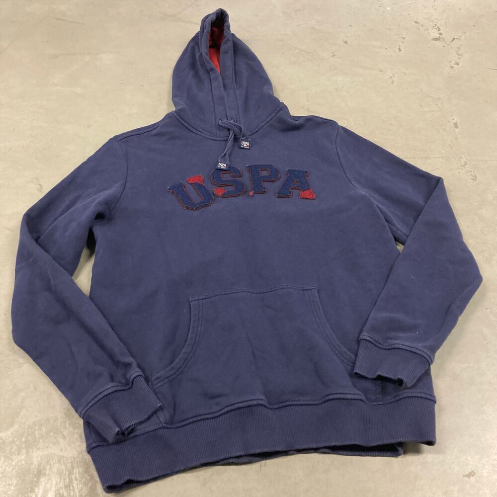 vintage y2k us. Polo assn embroidered hoodie
